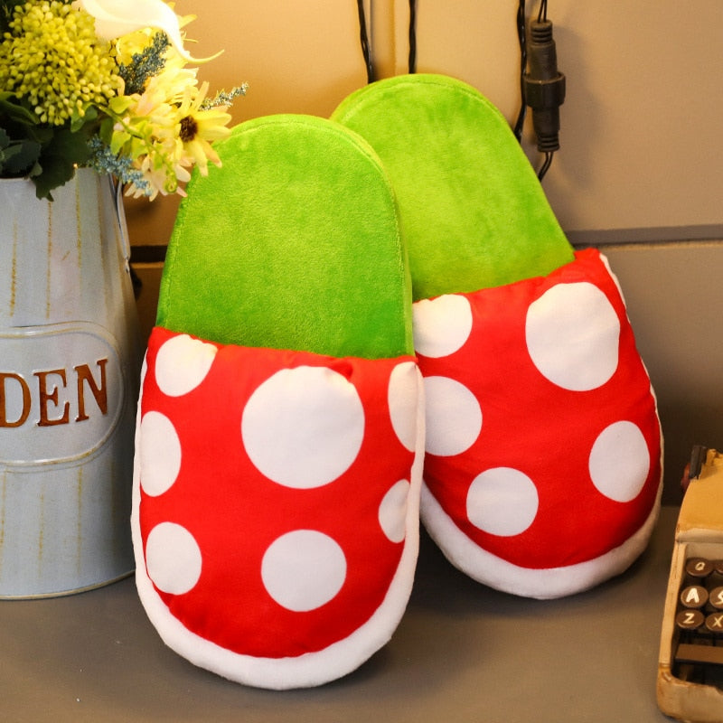 Piranha Plant Plush Slippers