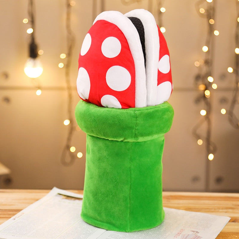 Piranha Plant Plush Slippers